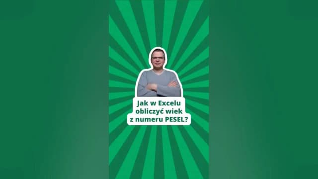 Jak obliczyć wiek w Excelu - proste metody, które zaskoczą każdego Jak obliczyć wiek w Excelu - proste metody, które zaskoczą każdego